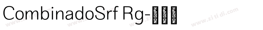 CombinadoSrf Rg字体转换